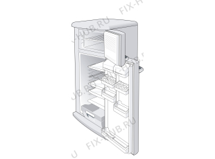 Холодильник Gorenje RF6275OB (126853, HZS2766) - Фото